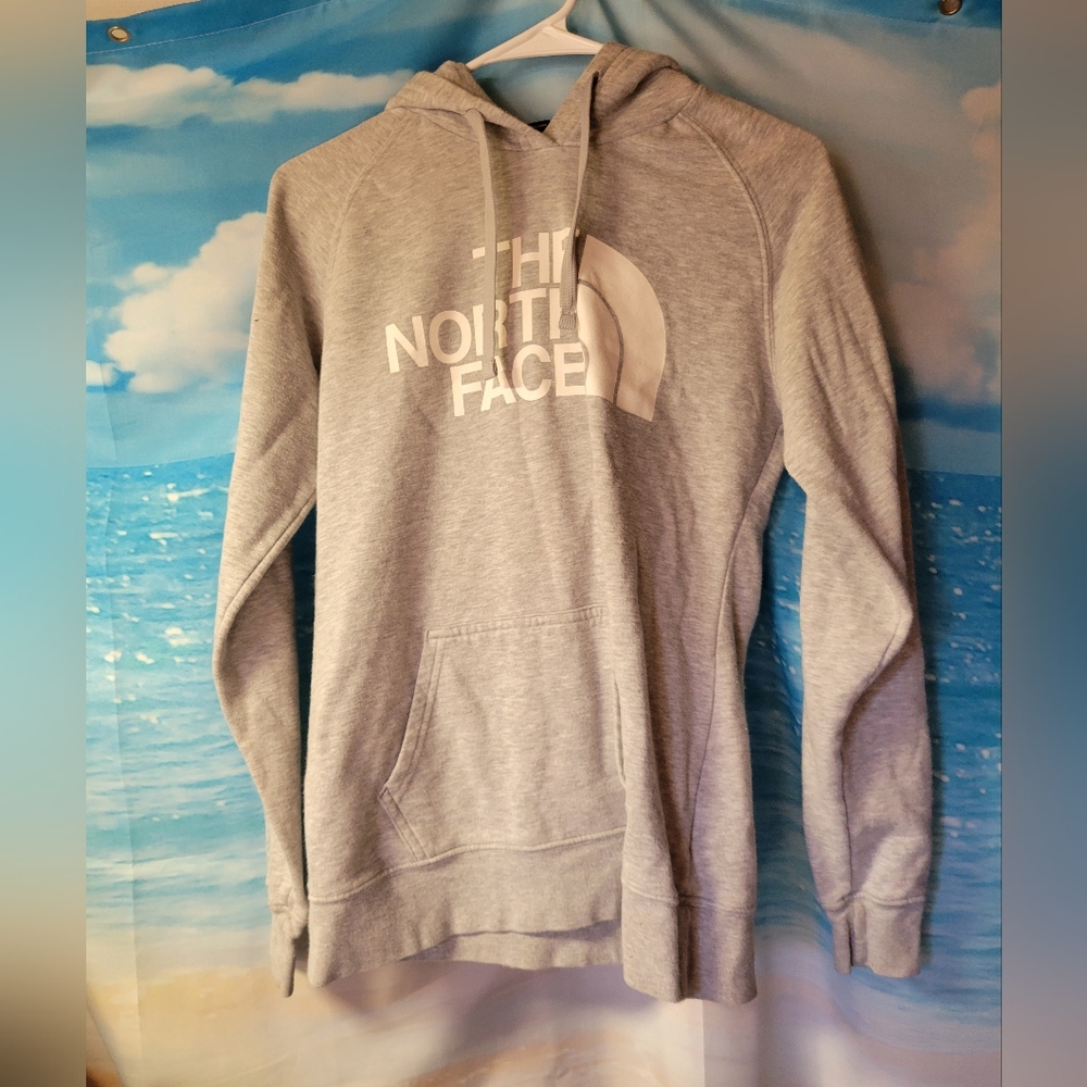 The North Face Gray Hoodie Sweatshirt Women's Size Small